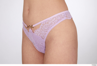 Jessie Clark hips lingerie purple lace panties underwear 0002.jpg